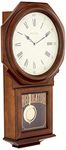 Bulova C3543 Ashford Old World Clock, Walnut Finish