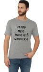 Workshop Graphic Printed T-Shirt for Men & Women | Funny Marathi Quote T-Shirts | Traas Nako Marathi Slogan Tee Shirts | Sarcasm TShirts | Round Neck Tees | 100% Cotton T Shirts | Short Sleeve Tshirt