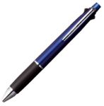 Uni Jetstream Multi Function Pen, 4 Color Ballpoint Pen, Navy Barrel (MSXE510005.9)