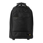 14"-15.6" Black Roller Backpack