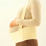FREETOO pregnancy support belt,maternity belt pregnancy belly band,Beige,XL