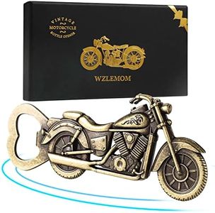 WZLEMOM Décapsuleurs Bière Moto Rétro, Décapsuleur de bière,Ouvre-bouteille Moto Vintage, Cadeaux d'anniversaire de la Saint-Valentin des Pères pour Hommes, Gadgets de Cuisine,cadeau homme moto