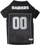 Pets First NFL Oakland Raiders Premium Pet Jersey, Medium