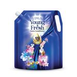 Ujala Young & Fresh Fabric Conditioner - 2L Pouch [ Bliss ] | After Wash Fabric Conditioner with Long-Lasting Fragrance | Powered with French Perfume | Suitable for Bucket Wash and Machine Wash