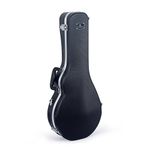 Crossrock, ABS Molded F-Style Mandolin Hard Shell Case, Black (CRA861MFBK)