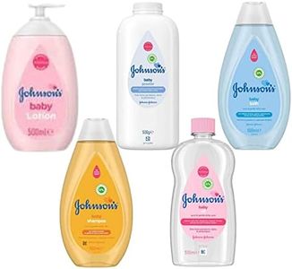 Ultimate Johnson's 500ml Baby Bath Time Bundle Set - Baby Oil, Baby Bath, Baby Lotion, Baby Talc, Baby Shampoo