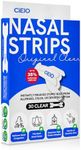 Clear Nasal Strips - Extra Strength from CiElO | Snore Reducing Aids | Drug-Free Nasal Strips for Instant Nasal Congestion Relief Caused by Allergies and Cold | Anti Snoring Devices | Snore Stopper Nasal Strips to Help You Breathe Right and Breathe Bet...