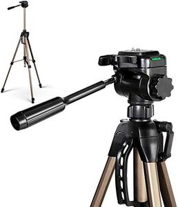 Weifeng Camera Tripod, 160cm Professional Cameras Mount Tripods Phone Holder Monopod Stand Travel Monopods for DSLR Camcorder, 360 Degree Ball Head Quick Release Carry Bag Max Load 3.5kg