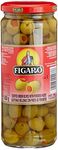 Figaro Green Olives Stuffed with Pimiento Paste, 15.87 oz ℮ 450 g