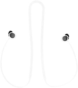 kwmobile Laccetto Portauricolari Compatibile con Google Pixel Buds Pro - Cordino Porta-cuffie in-ear - Laccio Blocca-cuffiette bianco