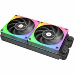 Thermaltake TOUGHFAN 12 RGB Radiator Fan 3 Pack, 16.8 Million RGB Lighting, Max Air Flow 53.75 CL-F135-PL12SW-A