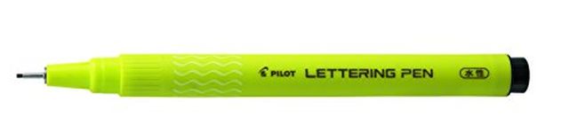 Pilot DR Lettering Pen 1.0 mm Tip - Black, Box of 12