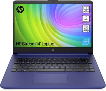 HP Stream 14” Laptop – Indigo Blue
