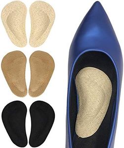 Dr. Foot's Arch Support Insoles for Flat Feet, Plantar Fasciitis, Relieve Pain for Women and Men (Beige+Brown+Black)