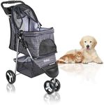 PaWz Large Pet Stroller Dog Cat Car