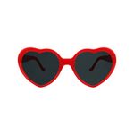 GULINAZA Heart Sunglasses for Women Girls, Cute Heart Glasses for Party Shopping, Retro Heart Shaped Sunglasses Trendy UV400