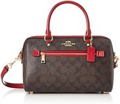 Coach 83607 Shoulder Bag, Im/Brown1941Red, Free Size