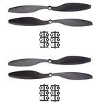 Robocraze Propeller Pair for Quadcopter (2 sets of left & right) (Color may vary)