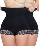 Nebility Shapewear Tummy Control High Waist Girdles for Women Body Shaper Seamless Butt Lifting Shapewear