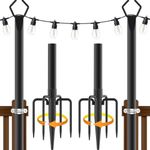 AILBTON 2 Pack 10Ft String Light Po