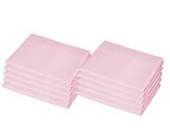 American Baby Company 10-Piece 100% Cotton Percale Standard Day Care Cot Sheet, Pink, 23" x 51"