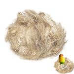 Natural Mixing Bird Nesting Materials,4 Kinds of Material Professional Ratio Matching Nesting Material Pads for Bird,Bird Nesting Material for Budgie,Parrot,Finche,Canaries,Other Birds（1.4oz/40g）