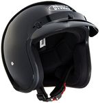 Studds Jetstar Classic Half Helmet (Black, M)