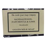 The Little Goat Soap Company Sandalwood, Patchouli & Lime Goats Milk Soap