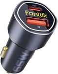 Fanttik 65W USB C Car Charger, Dual