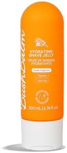 Bushbalm Hydrating Shave Jelly – Smooth and Hydrating Shaving Gel for Women - Squalane and Aloe Vera, Helps With Post Shave Redness – 200ml Vanilla Tangerine