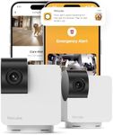 Petcube Cam 360 The Pack of 2 Camera | Ultimate Interactive WiFi Pet and Home Security Pan-Tilt Camera with Phone App, 1080p HD Video, 360° Rotation, Night Vision, Smart Alerts for Home Surveillance