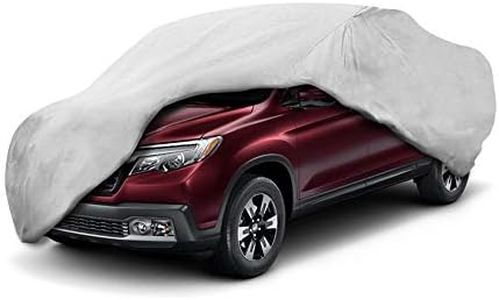 Motor Trend Custom Fit Truck Cover for Honda Ridgeline 2005-2018, Heavy Duty Car Cover Waterproof All Weather, Indoor Outdoor Heavy Duty Car Cover for Automobiles UV Rain Snow Dust, Winter Storage