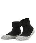 FALKE Women's Cosyshoe W HP Wool Grips On Sole 1 Pair Grip socks, Grey (Anthracite Melange 3099), 5.5-6.5