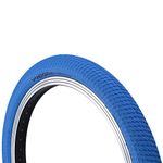 Vandorm 20" x 2.0" (54-406) Blue BMX Tyres, 20-Inch Bike Tyres, Durable Rubber and Nylon, Drifter R2R Tread Pattern for Excellent Grip, Quick and Easy Installation, Kids Children BMX Bike Tyres