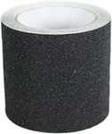 Lifekrafts Anti Slip Black Color Tape (Size:10Mx100MM) | High Traction Abrasive Tape for Slippery Floors, Staircase, Ramps, Indoor, Outdoor.