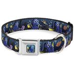 Buckle Down DC-WDY275-L DYHS Dory Pose Full Color Dog Collar, Large/15-26