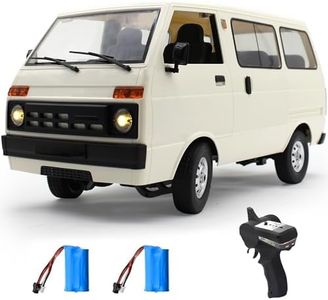 Mostop Remote Control Car D42 RTR RC Drift Car Crawler for Kids Adults, 1/10 Scale RC Crawler Off Road RC Van Climbing Vehicle All Terrain Drifting RC Car for Kids