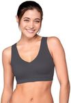 Floatley Cozy Bra Comfort Wirefree Full Coverage Seamless Bra with Embedded Pad for Women Size XS