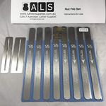 ALS Guitar Nut File Set 8-Piece 10-