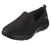 Skechers Women's Go Walk Joy-Evaluate Trainers, Black Textile/Trim, 4 UK