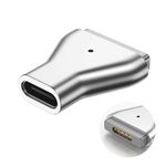 Tobo USB C to Magnetic Adapter, Type-C to Magnetic 2 T-Head PD 100W Power Fast Charging Converter Compatible with 2013-2015 MacBook Air Pro-TD-1076TC.