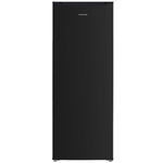 Russell Hobbs Freestanding Larder Fridge Black 242 Litre with 4 Glass Shelves, 55cm Wide & 143cm Tall, Adjustable Thermostat, 2 Year Guarantee, RH143LF552E1B