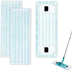 3 Pièces Serpillères de Rechange Kit pour Leifheit Clean Twist M Ergo Micro Duo,38x15cm Serpillères en Microfibre pour Leifheit Balais à Franges Remplacement Housses de Rechange pour Tous Les Sols