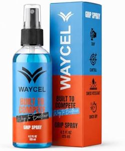 Waycel Baseball Grip Spray – Bat Grip Enhancer for Baseball & Softball – Anti-Slip Tack Spray for Bat & Batting Gloves – Quick Dry, Sweat Resistant, Long-Lasting Control – Clean Pine Tar Alternative