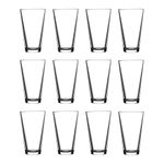 Set of 12 Professional Stackable 360ml Everyday Tumbler Drinking Glasses Durable Dishwasher Safe.