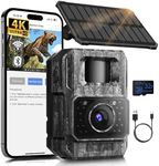 MAXDONE Solar Trail Camera WiFi Blu