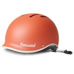 Thousand Heritage Collection Adult Bike Helmet - Original Low Profile Retro Commuter Cycling Helmet with PopLock for Securing to Bike - Heritage 2.0 Apricoat Crush - M