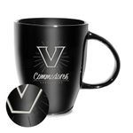 Rico Industries NCAA Vanderbilt Commodores Sunburst 18oz Laser Engraved Ceramic Lustre Mug