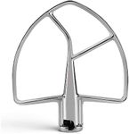 7&8 Quart Flat Beater Stainless steel mixing head W10376294 NSF Certified fit for Kitchen-Aid-Stand Mixer