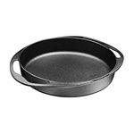 Double Handled Pre-Seasoned Cast Iron Round Tarte Tatin Dish Pan Mini Roasting Dish